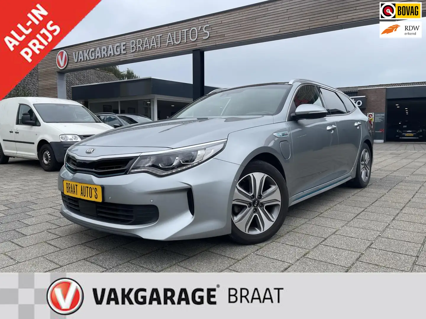 Kia Optima 2.0 PLUG-IN l FULL OPTIONS l RIJKLAAR! l PANO Grijs - 1