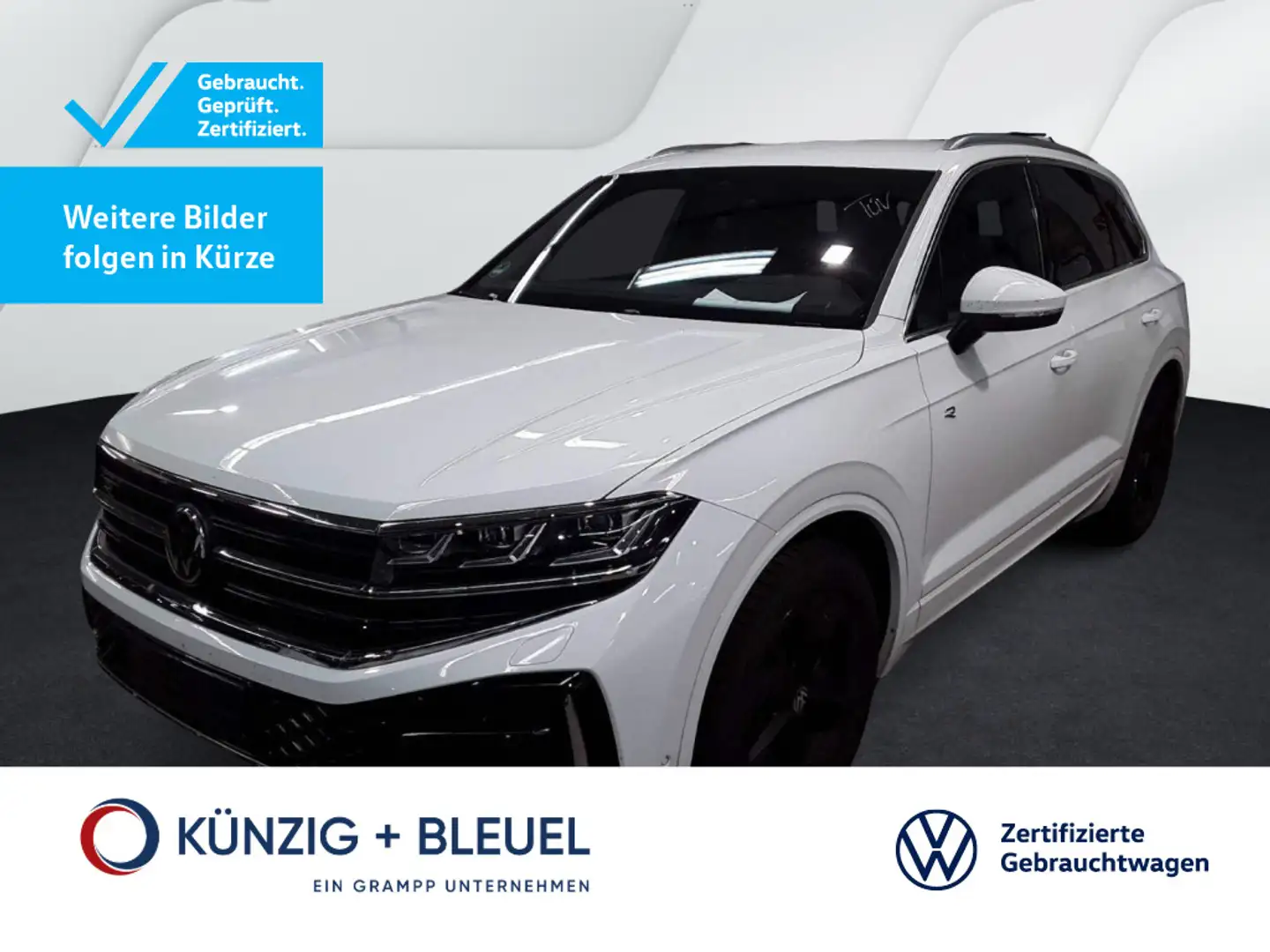 Volkswagen Touareg R-Line 3,0 TDI DSG Nav*AHK*Niveau*HuD*AC Blanco - 1