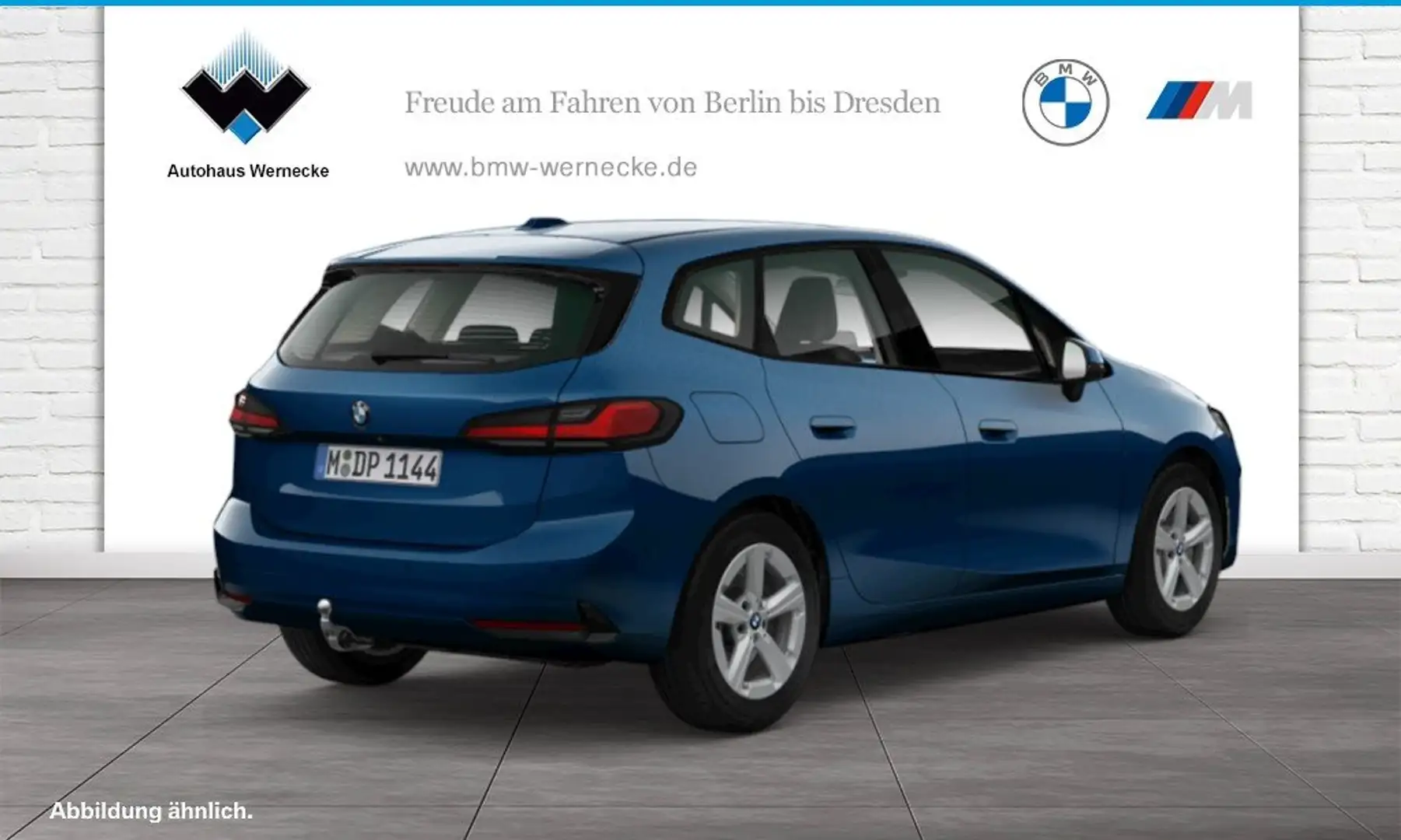 BMW 218 i Active Tourer Head-Up DAB LED Komfortzg. Bleu - 2