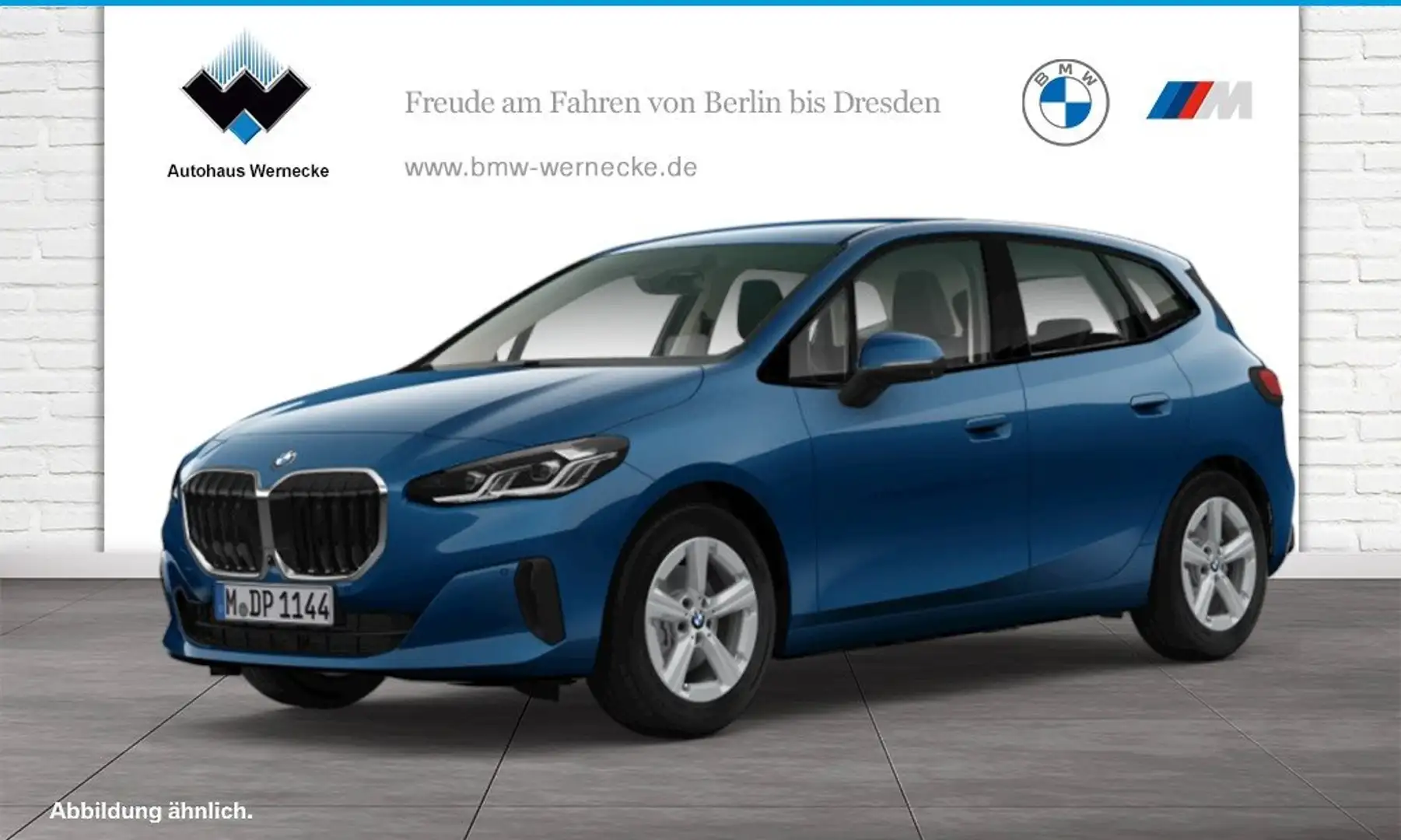 BMW 218 i Active Tourer Head-Up DAB LED Komfortzg. Bleu - 1
