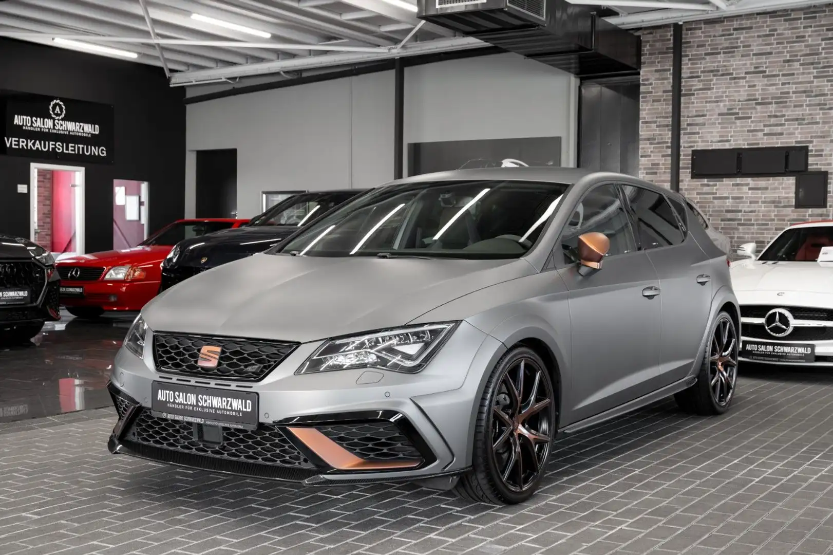 CUPRA Leon Cupra R|CARBON|BEATS|ACC|19-ZOLL|NAVI|LED Gris - 2