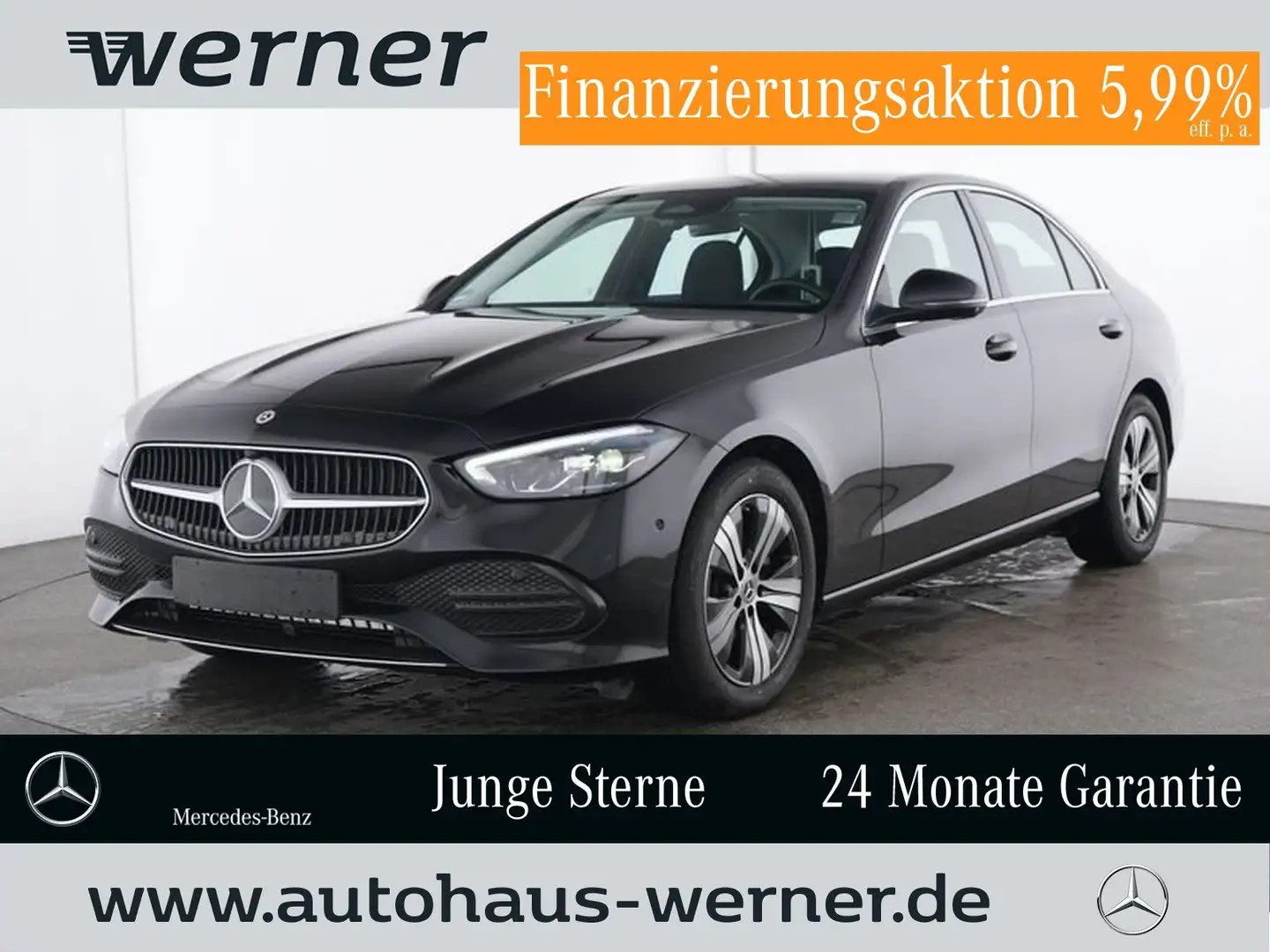 Mercedes-Benz C 180 AVANTGARDE ADVANCED 360°KAMERA TOTW WINTER Noir - 1