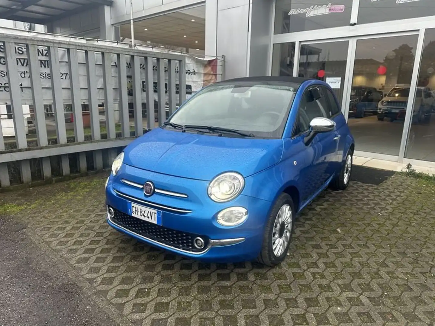 Fiat 500C 1.2 Mirror PREZZO SENZA OBBLIGO FINANZIAMENTO Blu/Azzurro - 1
