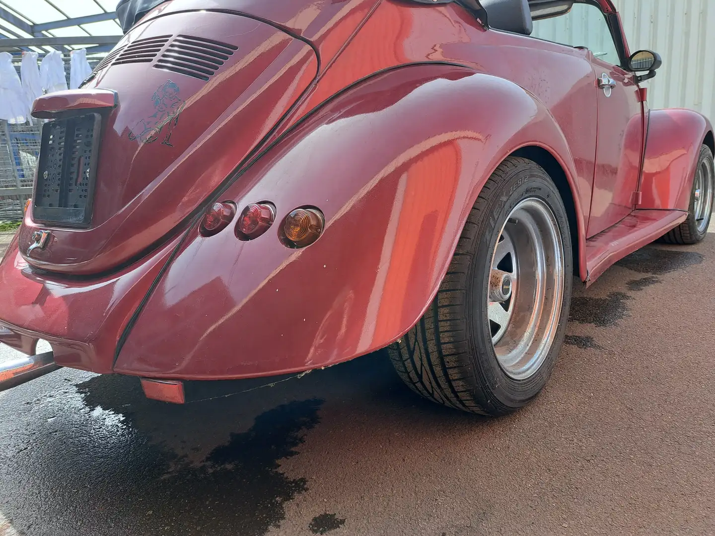 Volkswagen Käfer Käfer Dannert Top Chop Cabrio 1,6 Abholpreis Rot - 1