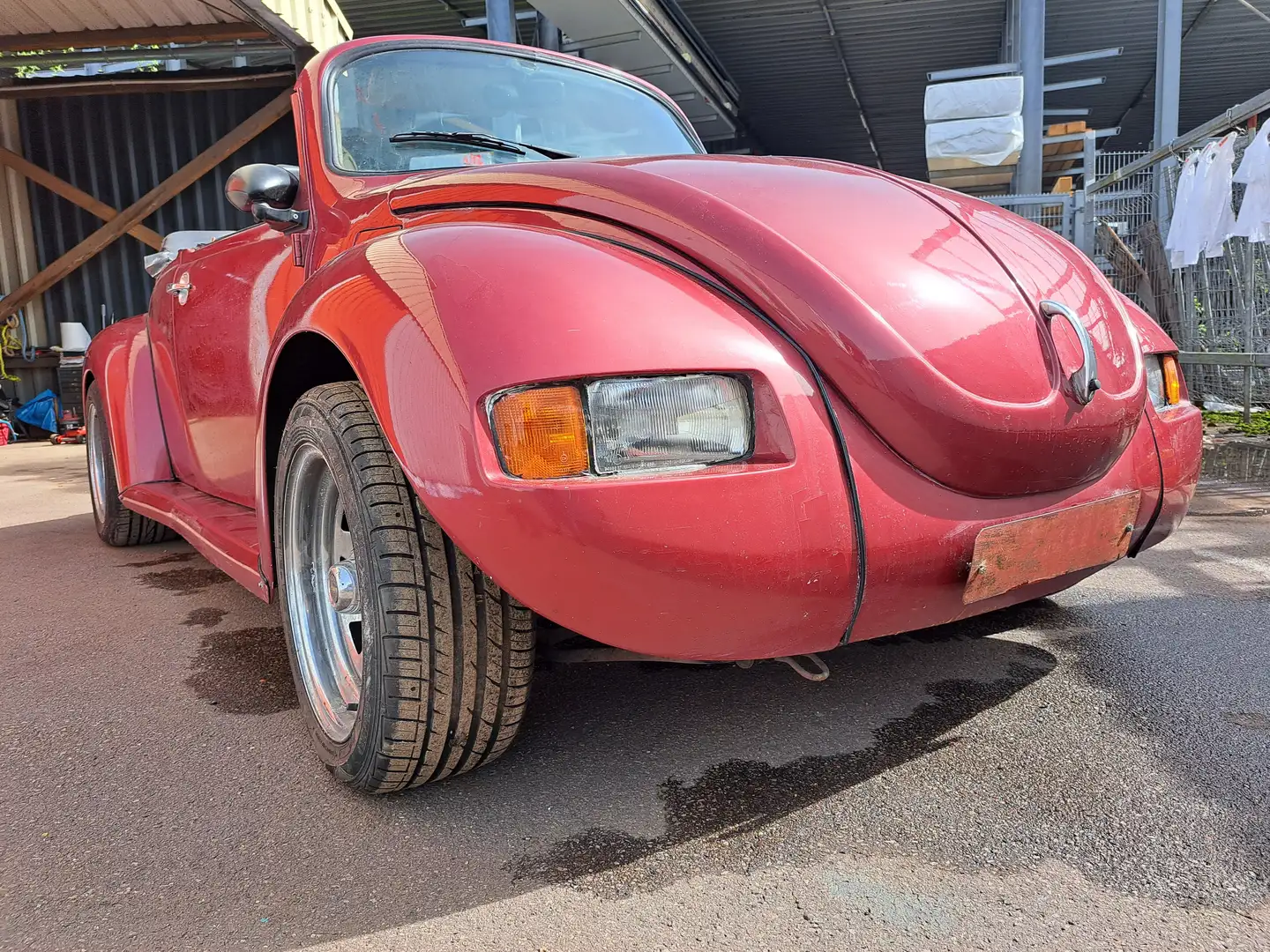 Volkswagen Käfer Käfer Dannert Top Chop Cabrio 1600ccm Červená - 1