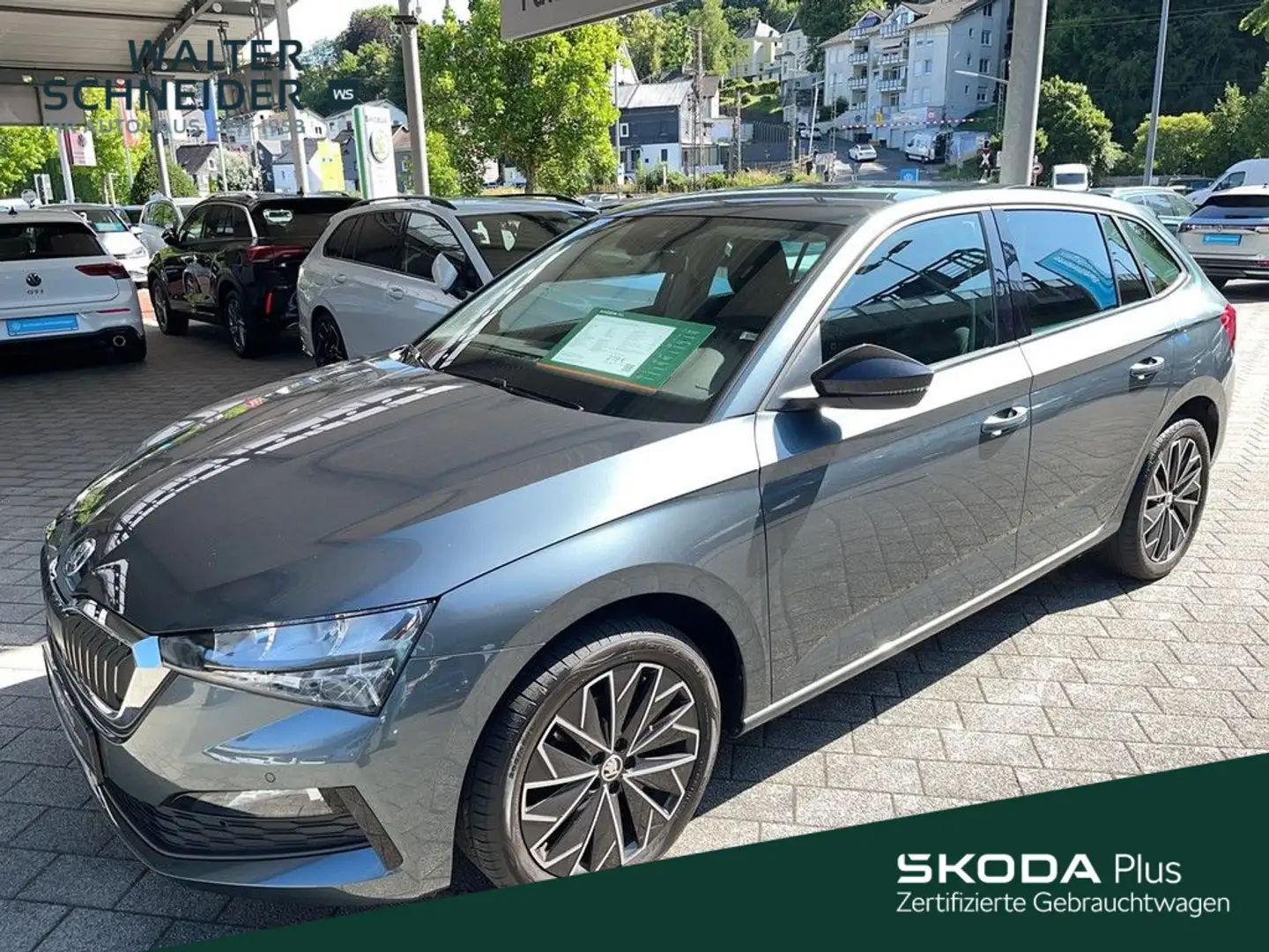 Skoda Scala 1.0 TSI Ambition LED RFK SHZ Grey - 1