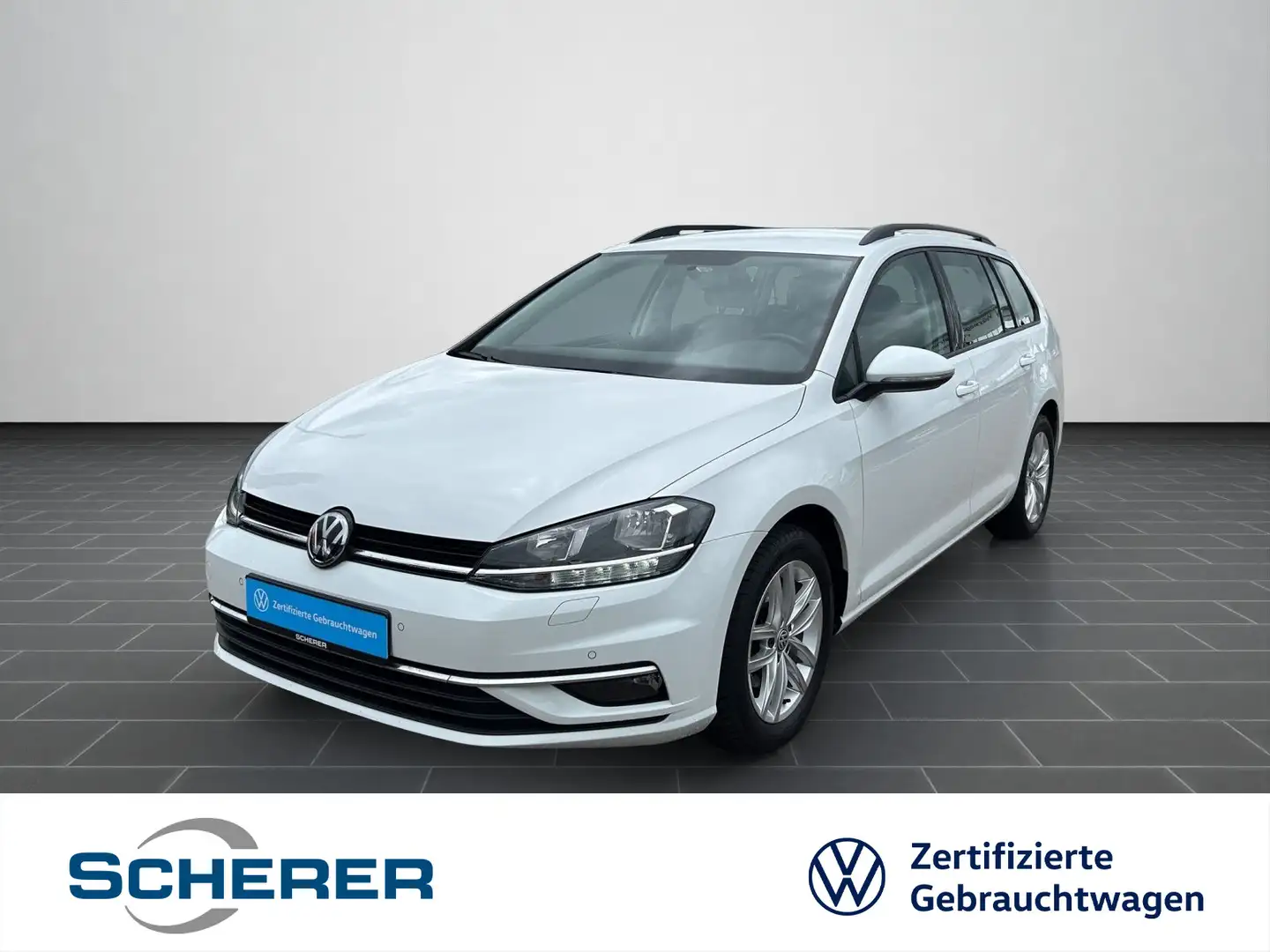 Volkswagen Golf Variant Golf VII Variant Comfortline 1.6 TDI NAVI AHK PD Weiß - 1