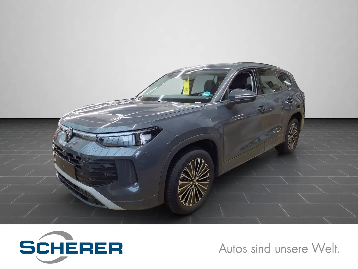 Volkswagen Tayron 2,0 TDI 4MOTION DSG AHK/RFK/7Sitze/NAVI/L Grau - 1
