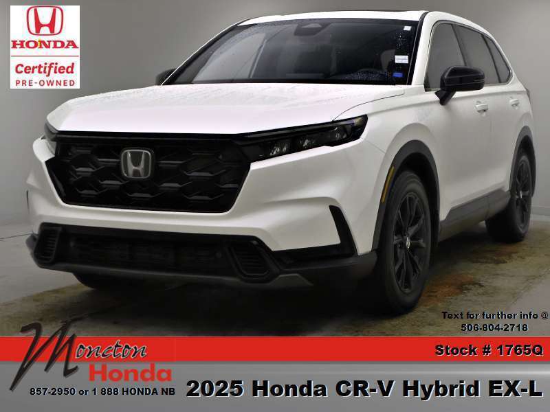 White 2025 Honda CR-V Hybrid SUV / Crossover Automatic