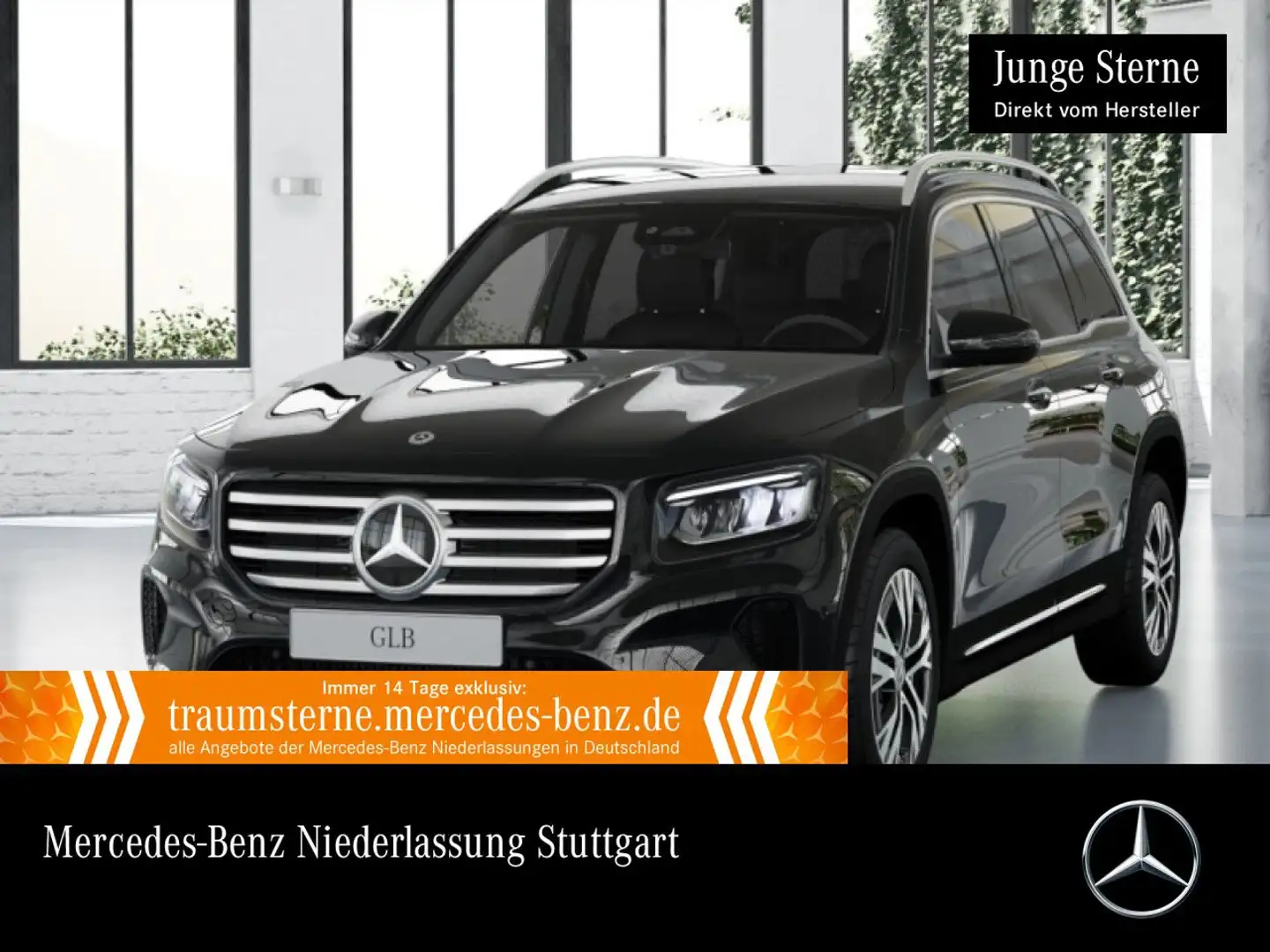 Mercedes-Benz GLB 200 PROGRESSIVE+LED+KAMERA+TOTW+KEYLESS+7G Schwarz - 1