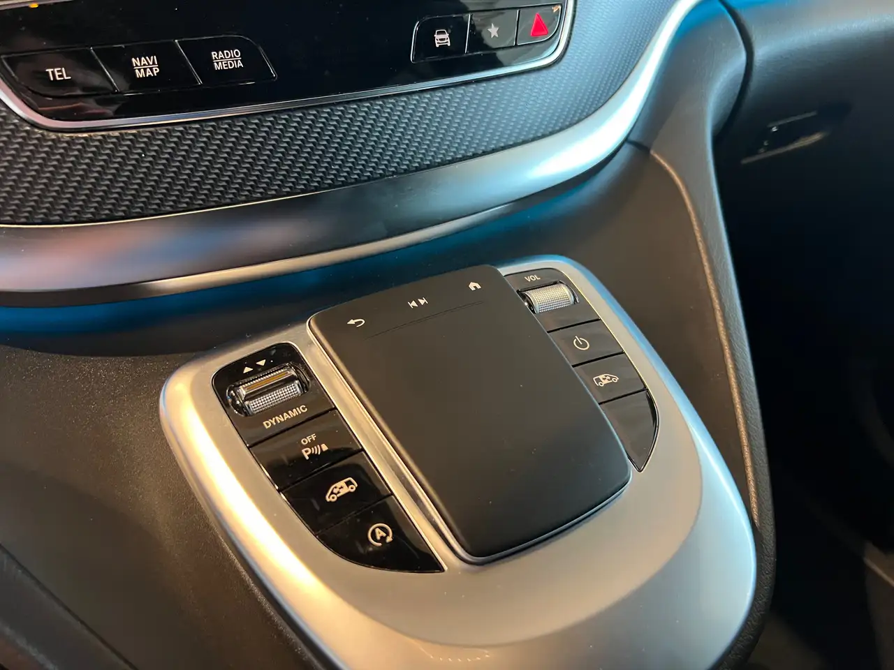 Mercedes-Benz V-Class d LWB L2 AMG-Line Elektr. Deuren Trekhaak 6 zits Navi LED Sfeer Standverw.-Dakrails-Elek.Spiegels- Camera, миниатюра 17