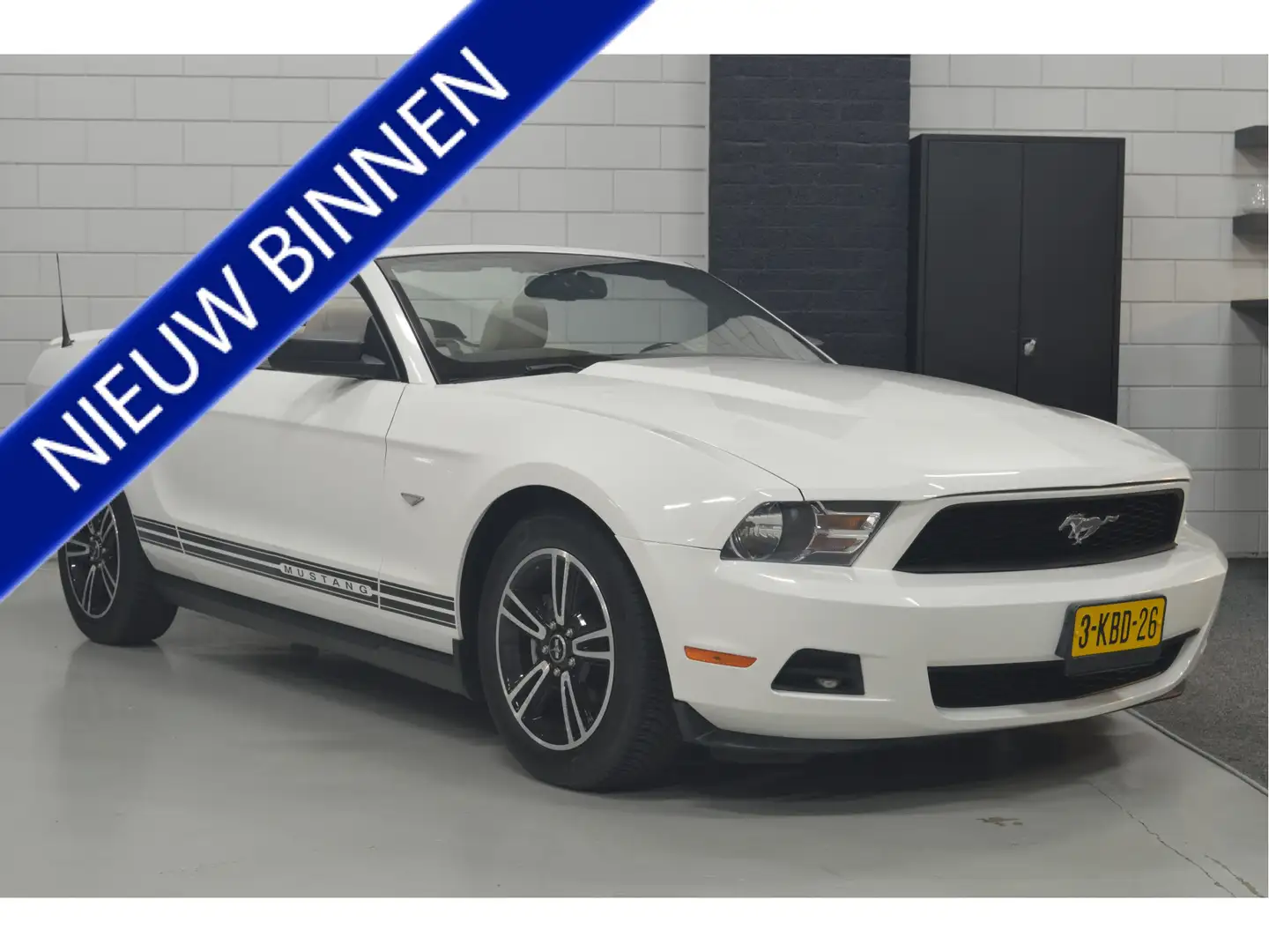 Ford Mustang USA 4.0 V6 CABRIO // 80.000 km // LEDER // AIRCO / Blanc - 1