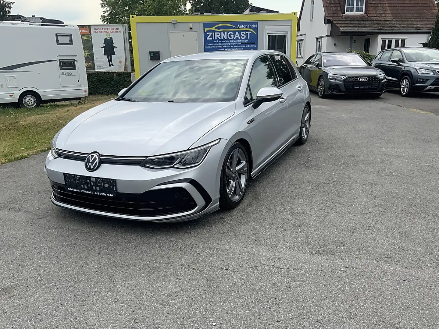 Volkswagen Golf R -Line 1,5 TSI ACT Pickerl neu bis 05/2027 Finan... Silber - 1