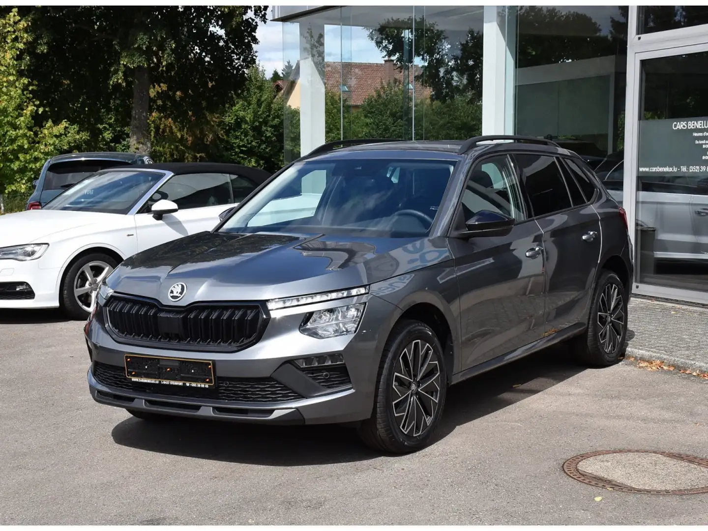 Skoda Kamiq 1.0 TSI 116 DSG Selection CAM KEYLESS NEUF Gris - 2