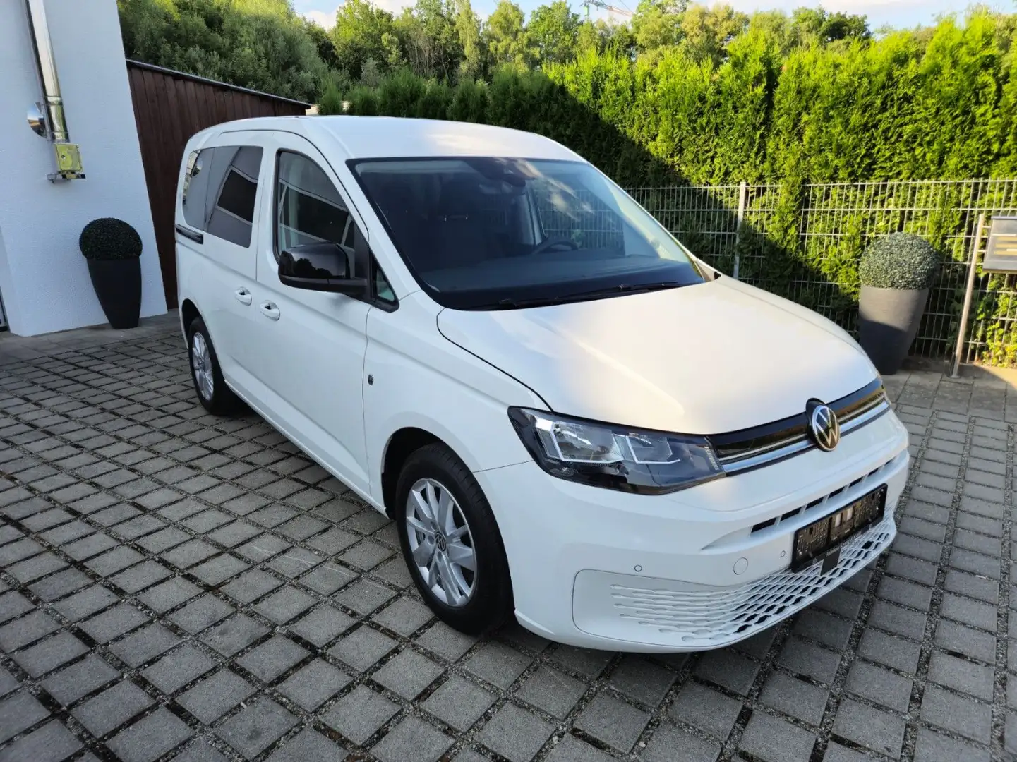 Volkswagen Caddy Life Blanc - 2