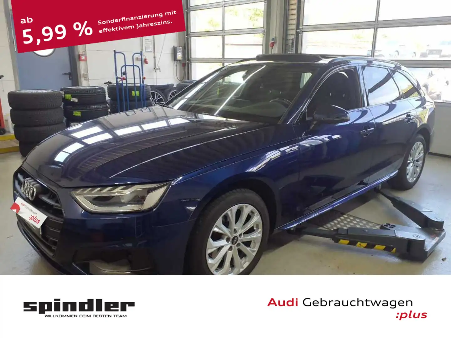 Audi A4 advanced 35 TDI S-tronic / Pano, LED Blau - 1