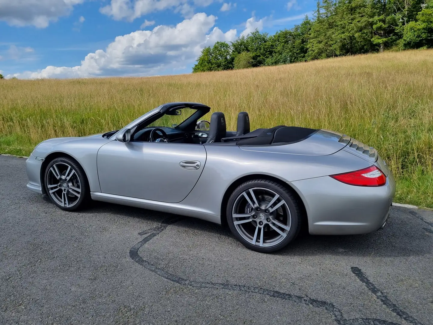 Porsche 997 Carrera 997.2 Cabriolet PDK Silber - 2