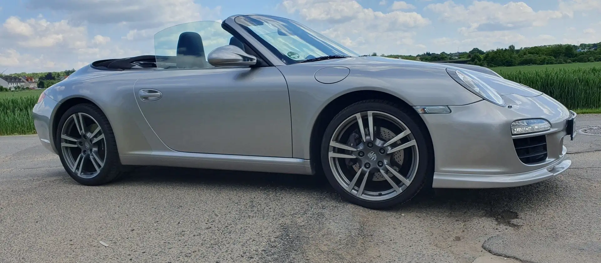 Porsche 997 Carrera 997.2 Cabriolet PDK Silber - 1