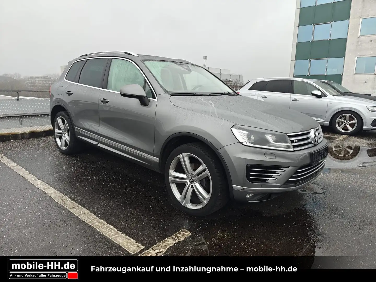 Volkswagen Touareg *PANO*ACC*360°KAMERA*AHK*R-LINE*21'' Grau - 1
