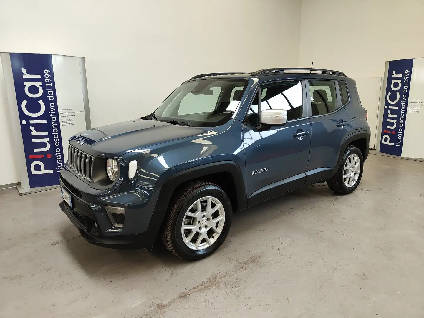 Jeep Renegade 1.3 T4 190CV PHEV 4xe AT6 Limited Navi Radio DAB Blu/Azzurro - 1