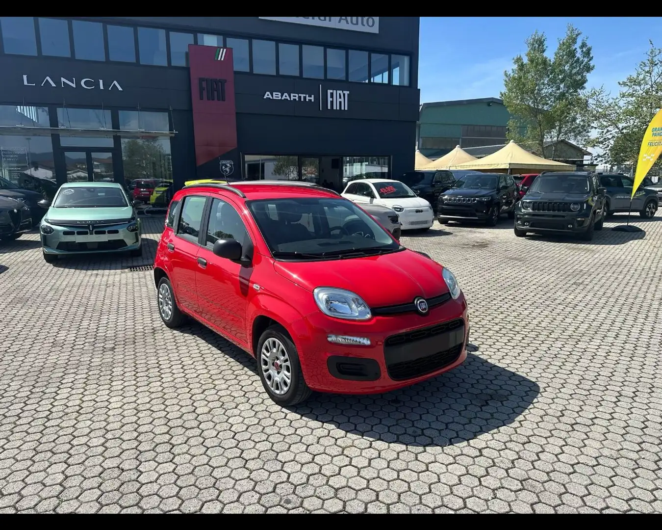 Fiat Panda III 2016 1.2 Lounge s&s 69cv my19 Rouge - 1