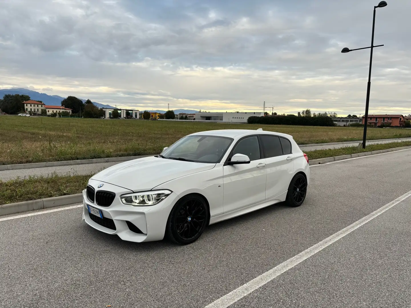 BMW 118 118d 5p Msport auto Bianco - 1
