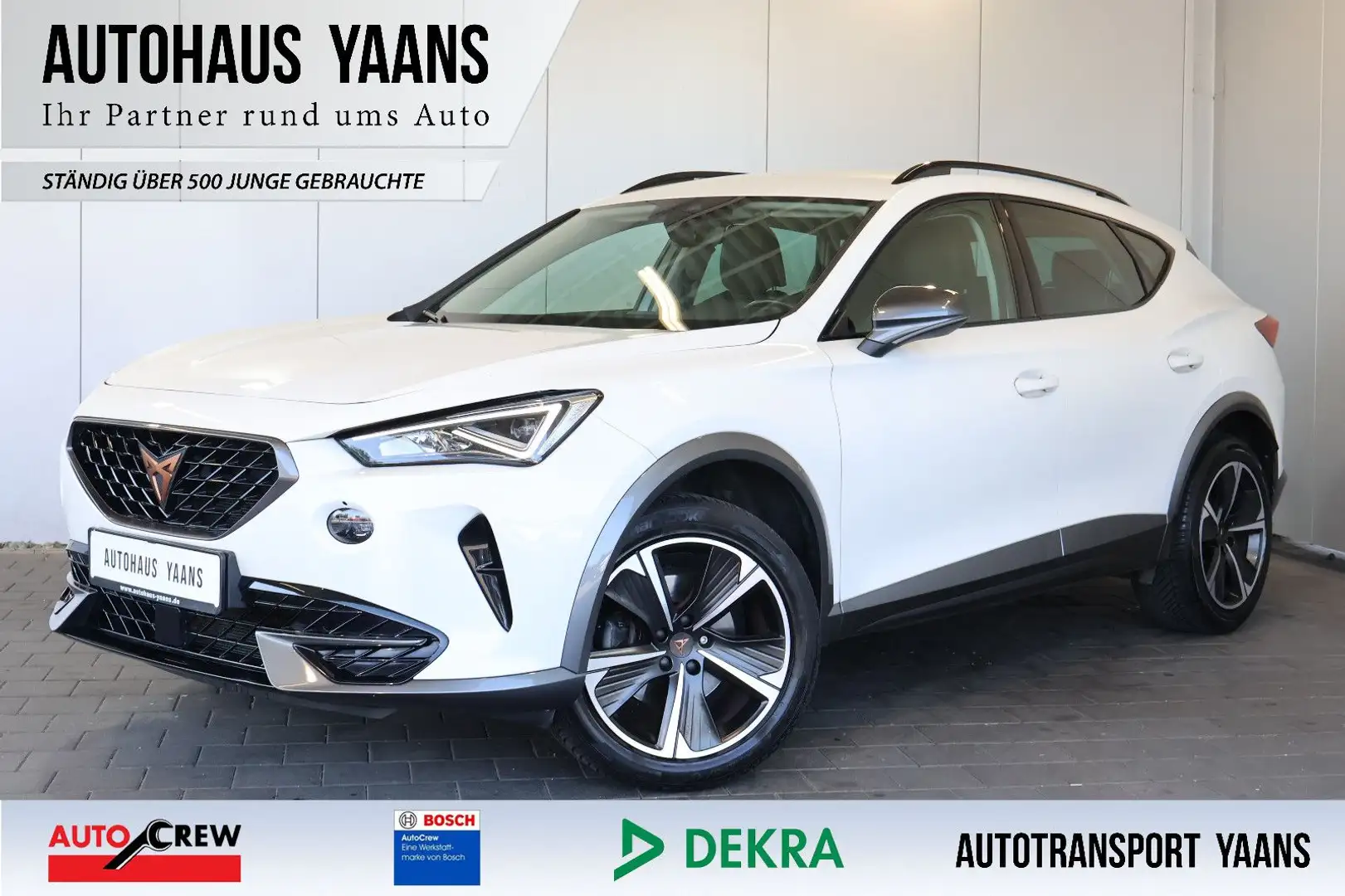 CUPRA Formentor 1.5 TSI AID+ACC+LANE+KEY+LED+18" Weiß - 1