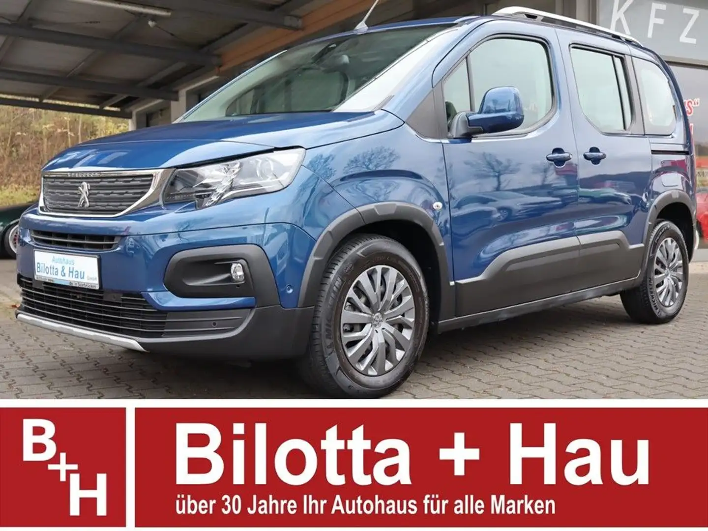 Peugeot Rifter L1 1.5 BlueHDi 130 Allure ! Navi+Kamera ! Blau - 1