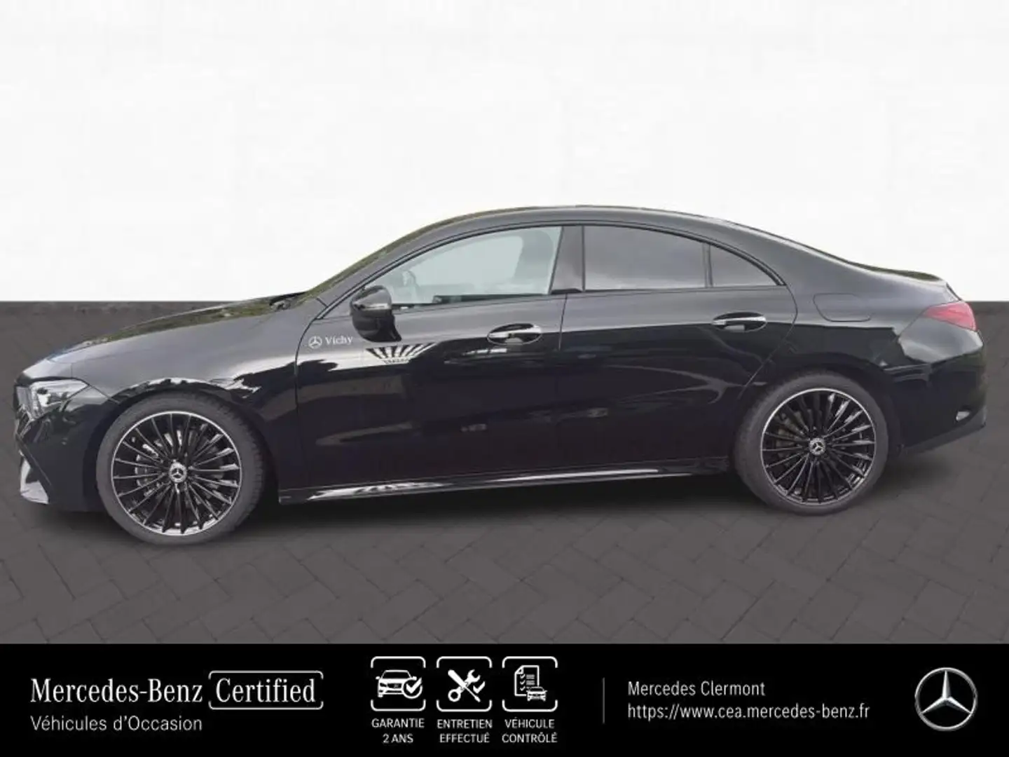 Mercedes-Benz CLA 200 200 d 150ch AMG Line 8G-DCT Noir - 2