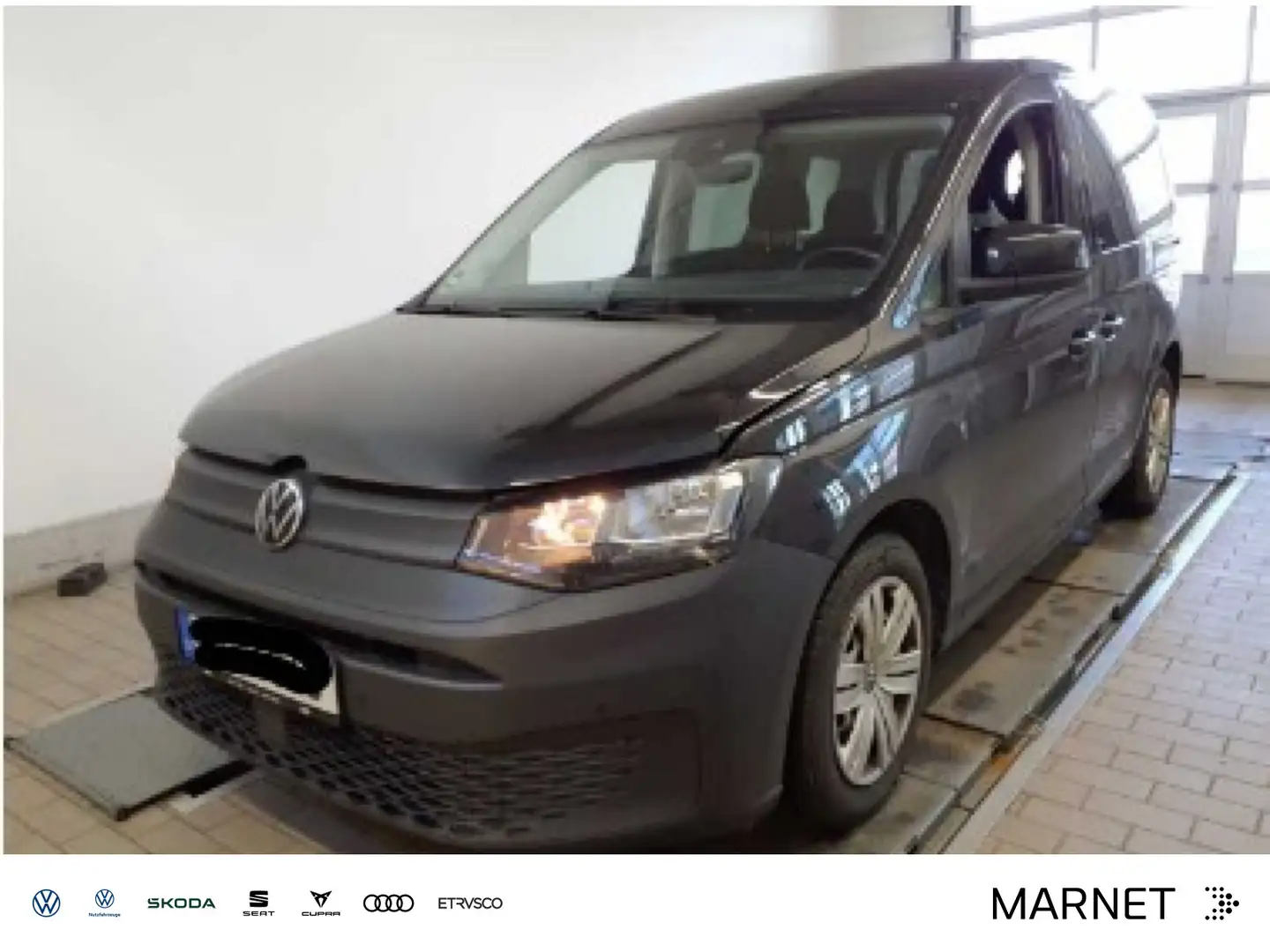 Volkswagen Caddy 2.0 TDI Navi*2xSchiebetürPDC*Tempomat* Schwarz - 1