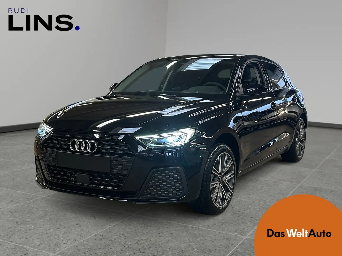 Audi A1 25 TFSI intense Zwart - 1