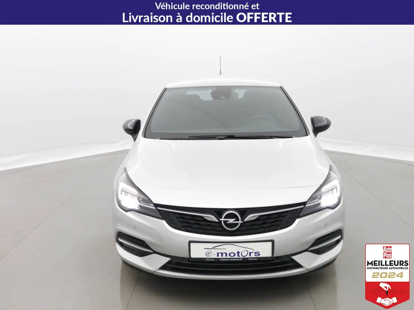 Opel Astra 1.2 Turbo 130 GS Line +GPS +Caméra Gris - 2