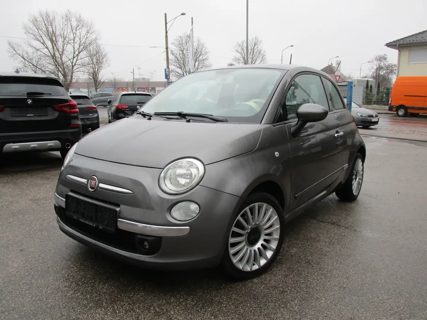 Fiat 500 1,2 Lounge Grau - 2