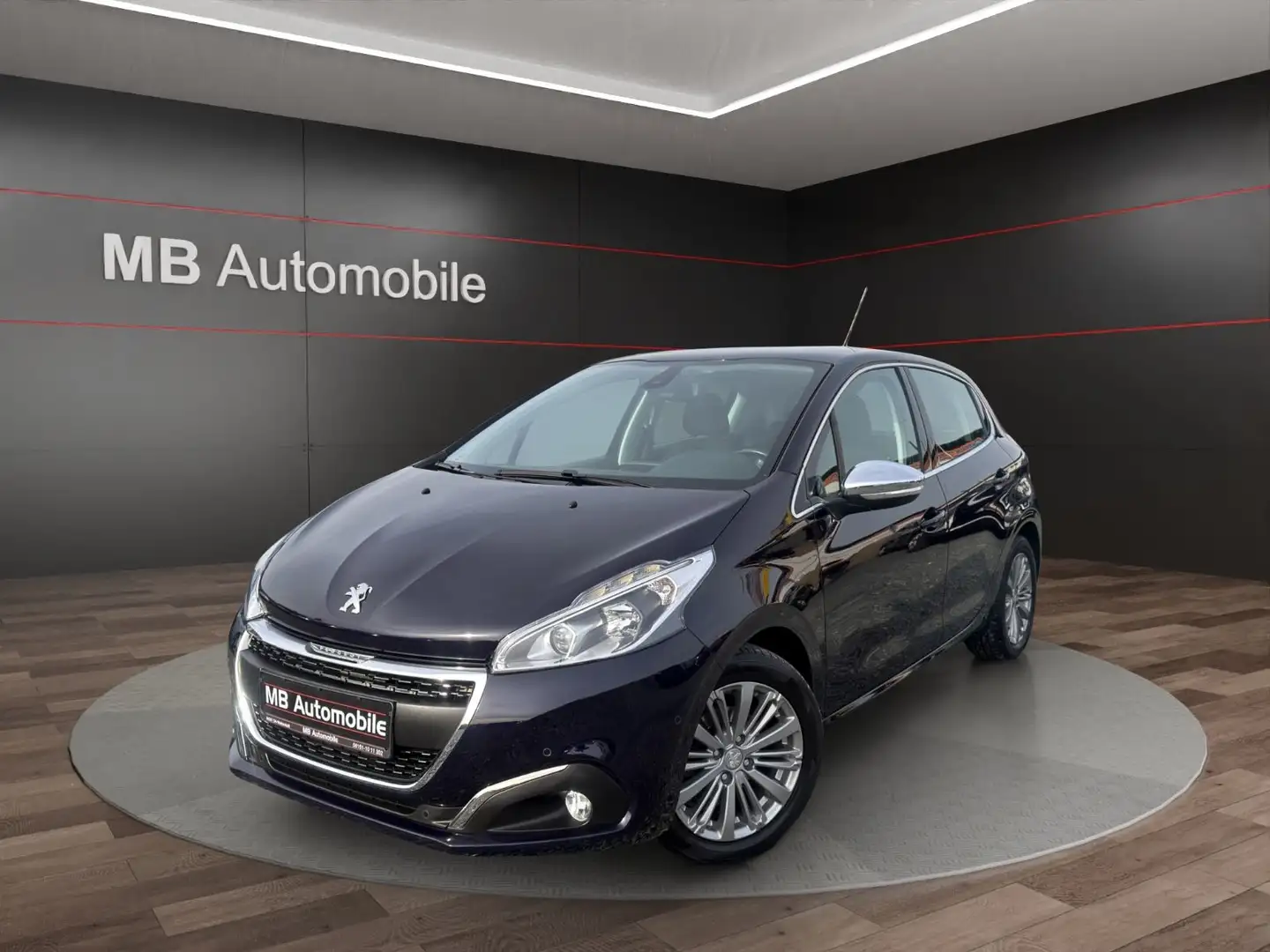 Peugeot 208 Allure *nur 62TKM* LM/Klima/Navi/PDC/SHZ Blau - 1