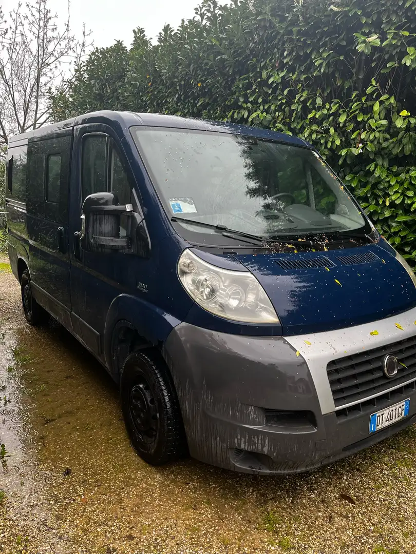 Fiat Campagnola ducato 9 posti Blauw - 1