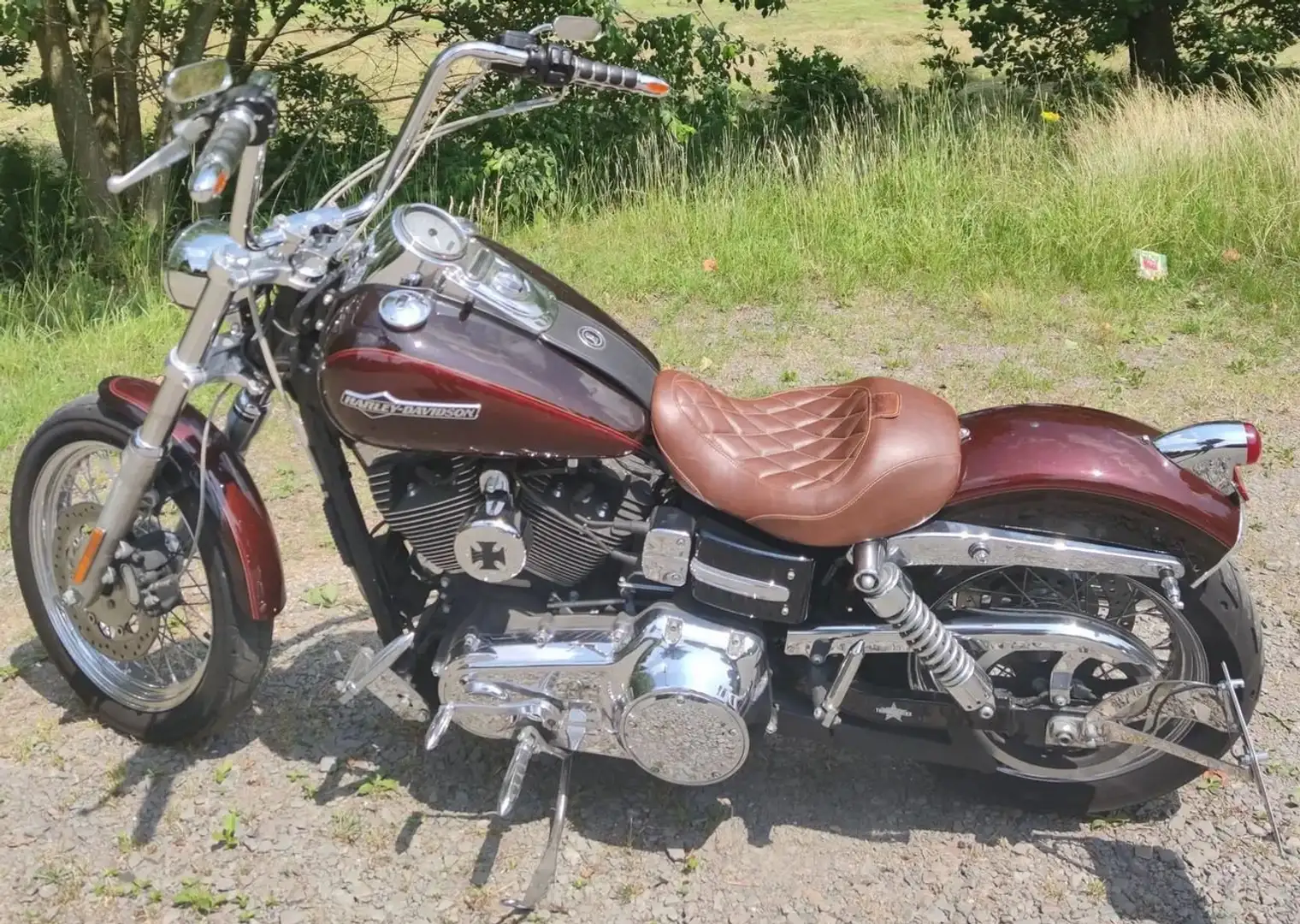 Harley-Davidson Dyna Super Glide Hnědá - 2