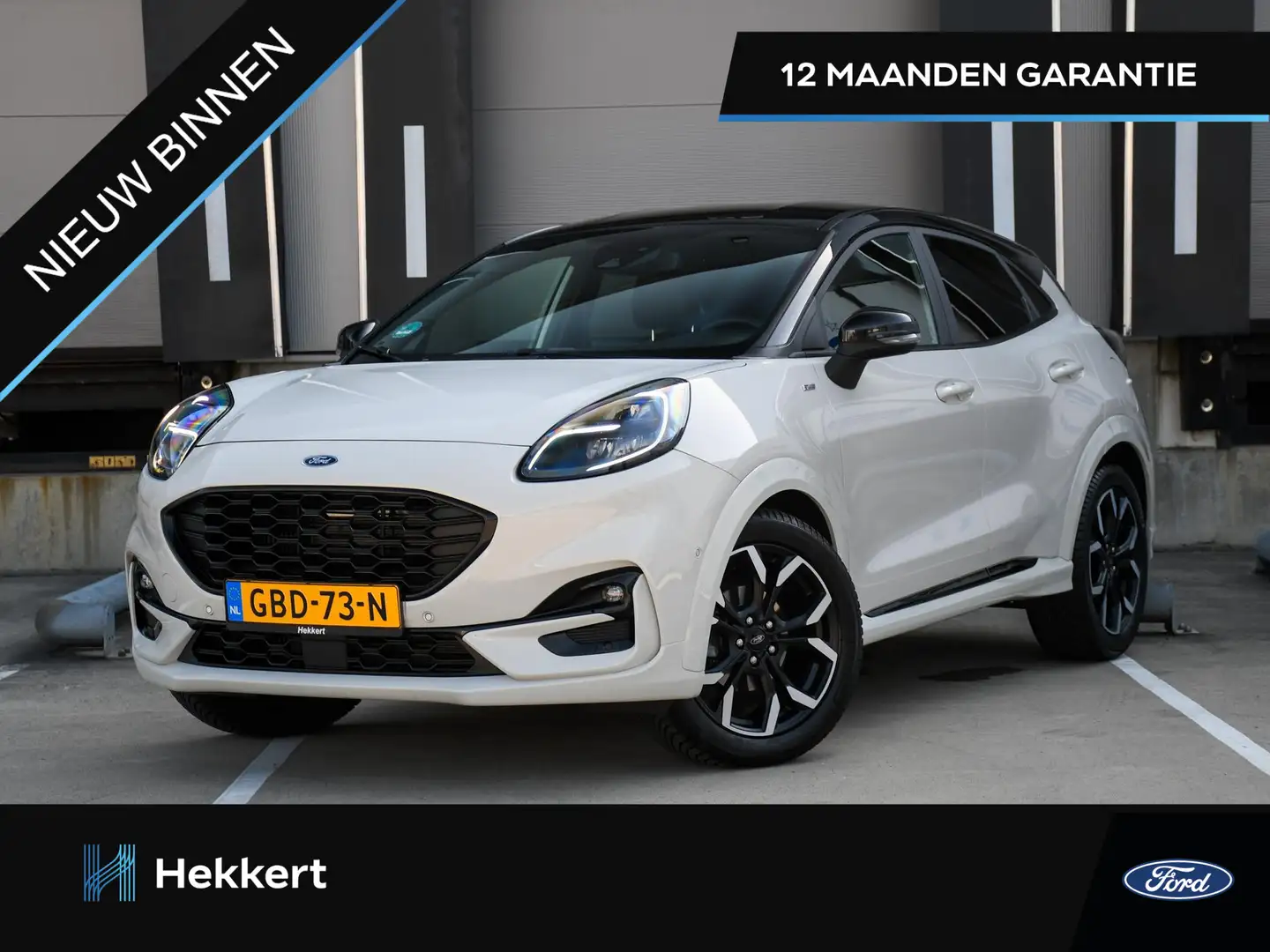 Ford Puma ST-Line X First Edition 1.0 EcoBoost Hybrid 125pk Wit - 1