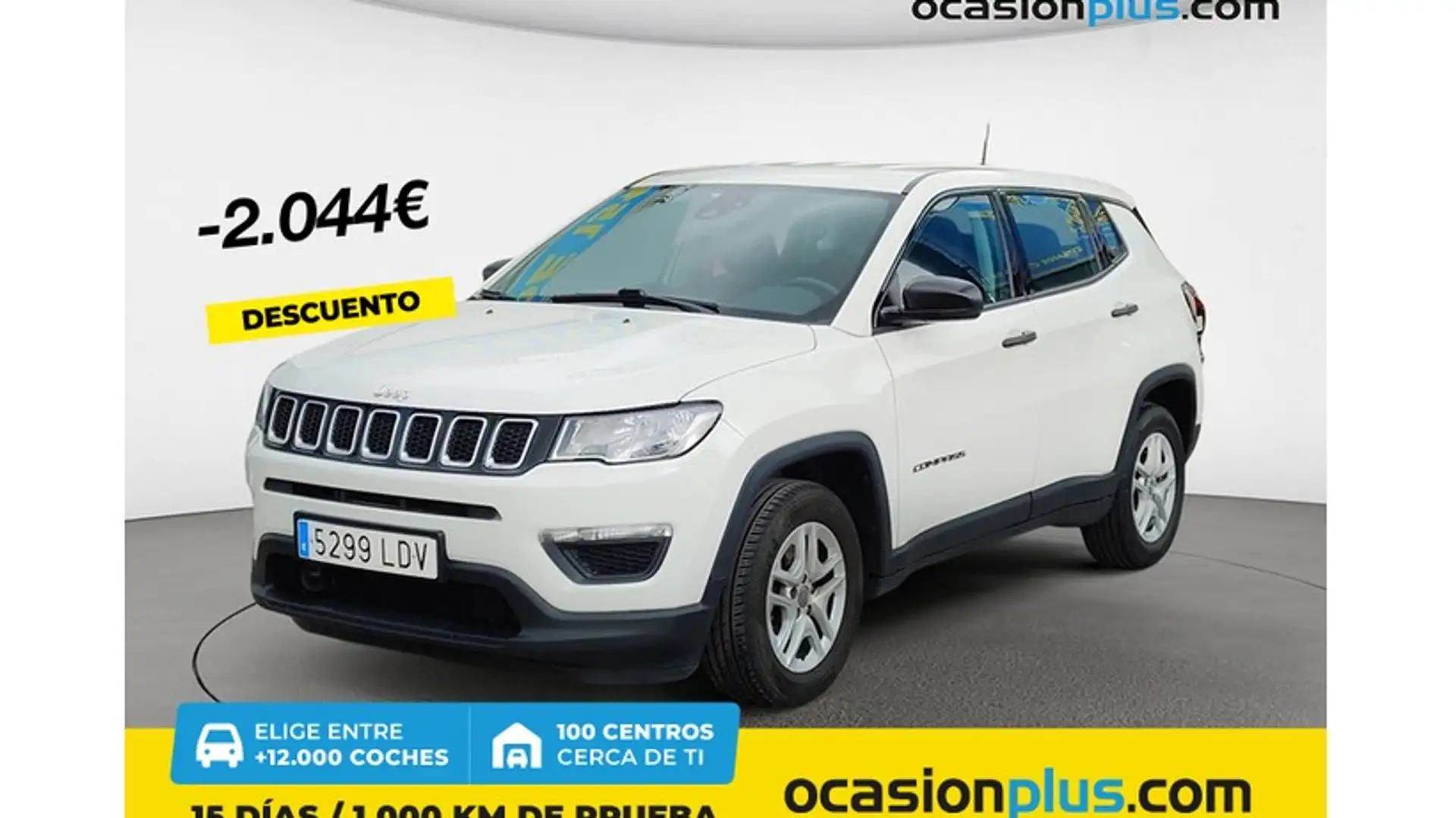 Jeep Compass 1.4 Multiair Sport 4x2 103kW Blanco - 1