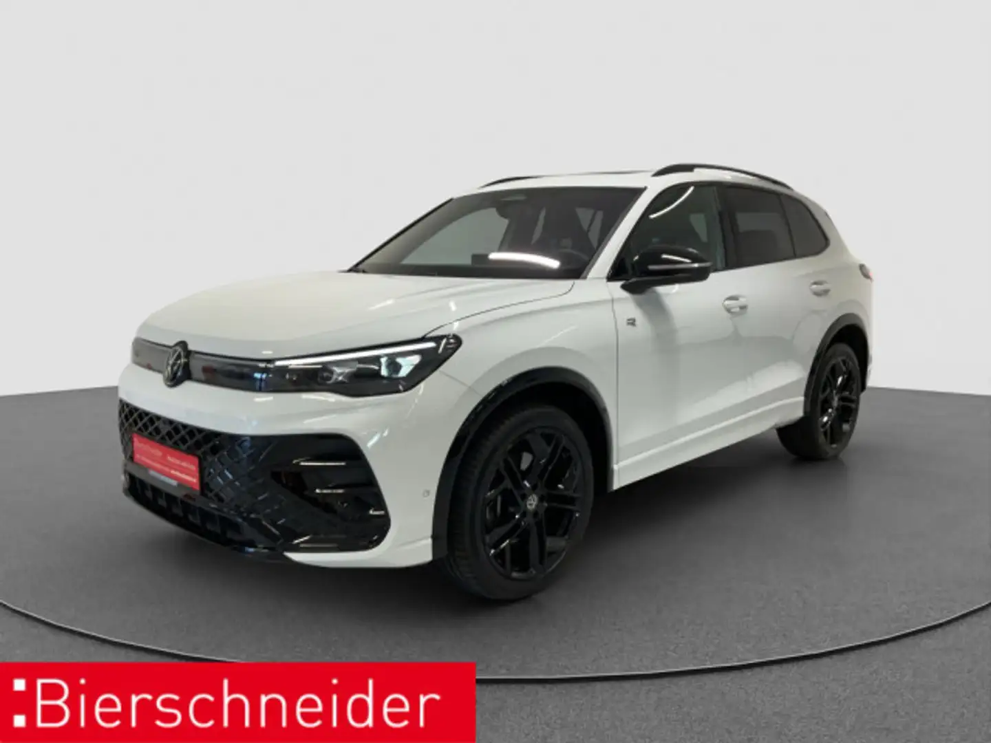 Volkswagen Tiguan 2.0 TDI DSG 4Mo R-Line Black AHK PANO STH Weiß - 1