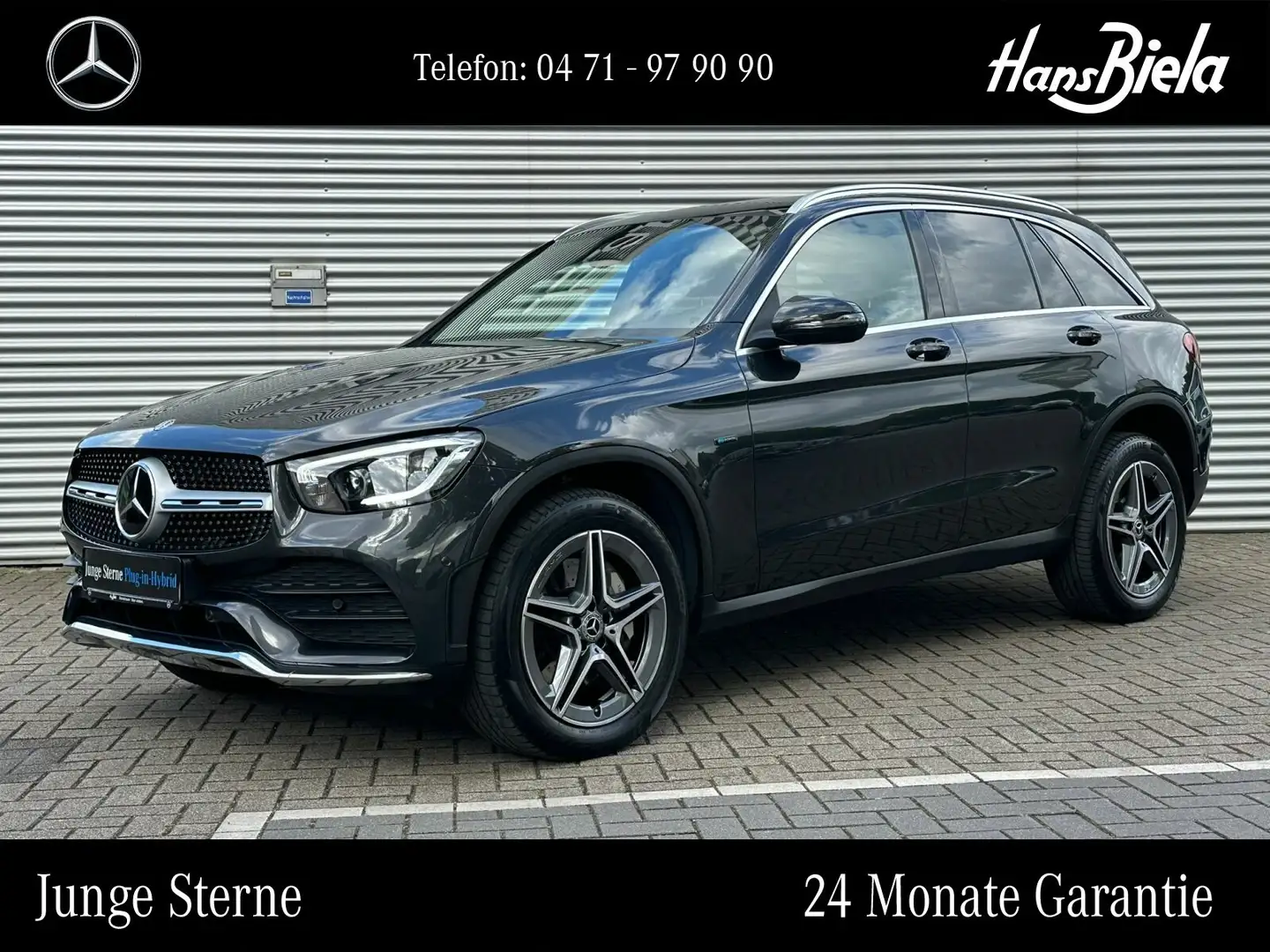 Mercedes-Benz GLC 300 GLC 300 de 4M AMG/Pano/Bur/Multi/Kam/Dis/AHK/Mem Grigio - 1