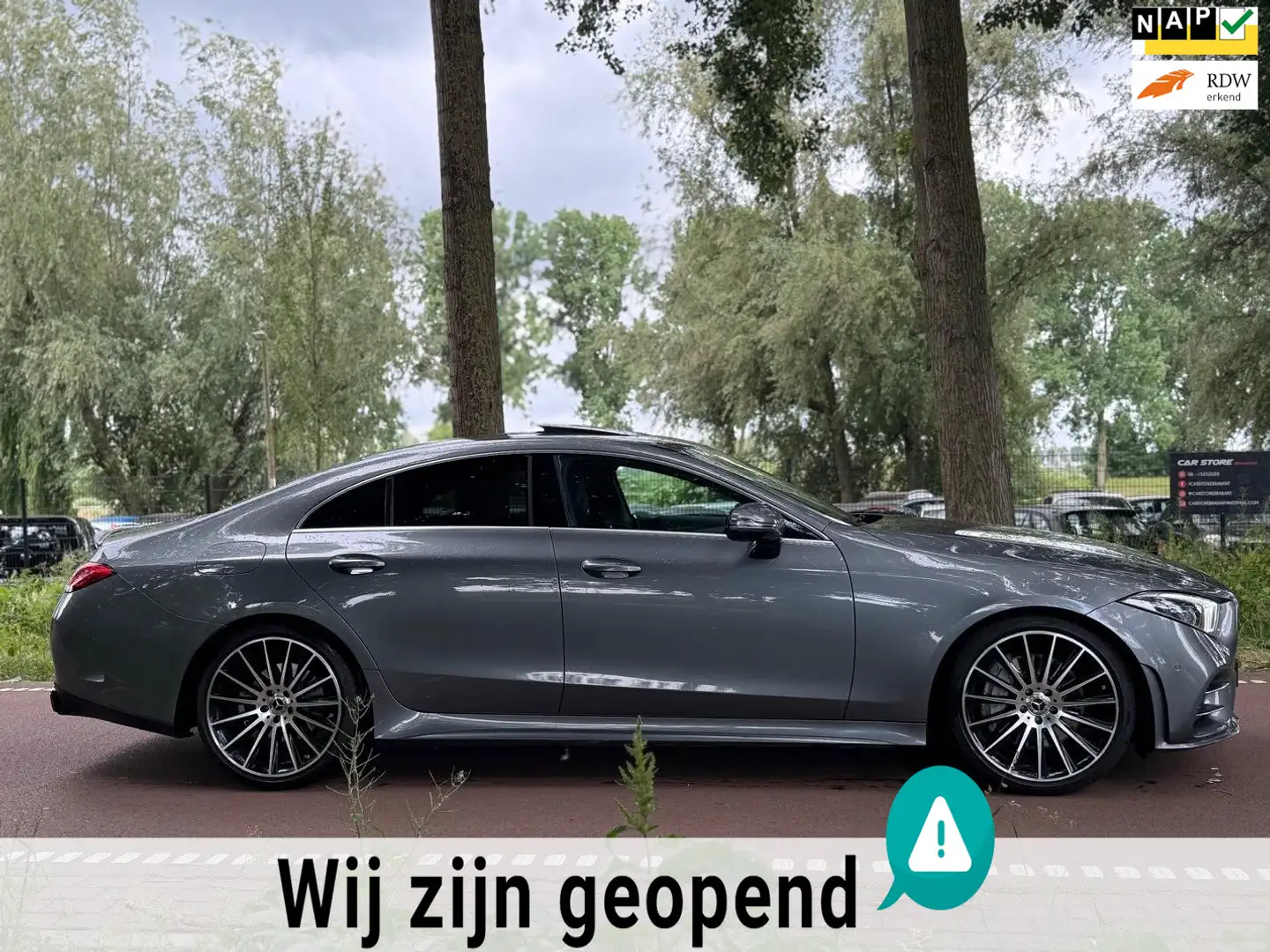 Mercedes-Benz CLS 350 Premium Plus AMG!XENON!SCHUIFDAK!SFEER!KANON! Šedá - 1