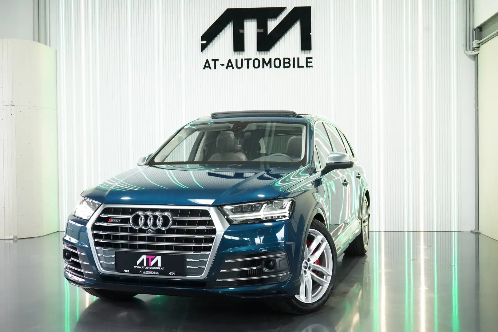 Audi SQ7 4.0 TDI quattro Neulistenpreis-161.384€ 1-Hand Blau - 1