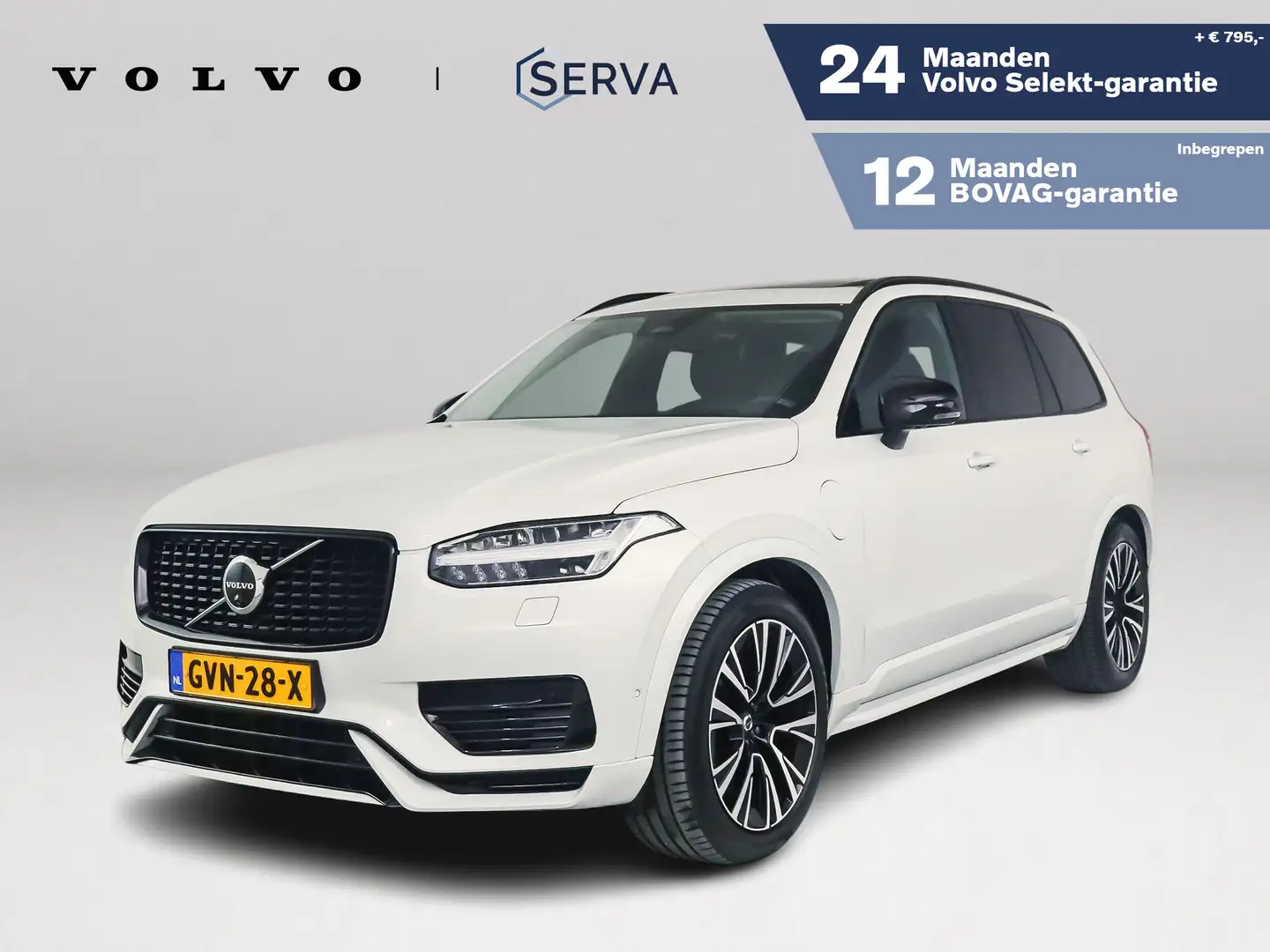 Volvo XC90 T8 Plug-in hybrid AWD Ultra Dark | Panoramdak | 36 Blanco - 1