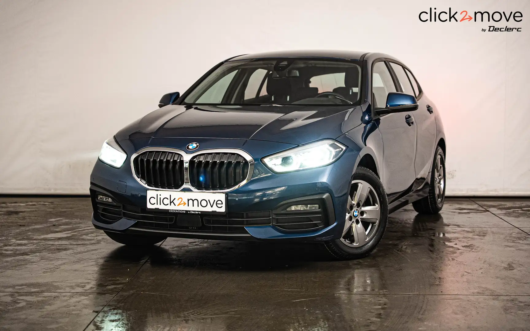 BMW 118 118iA OPF Blauw - 1