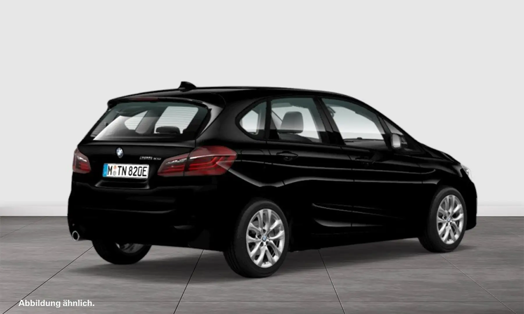 BMW 225 xe Pano DA+ ACC DAB LED PDC Shz Schwarz - 2