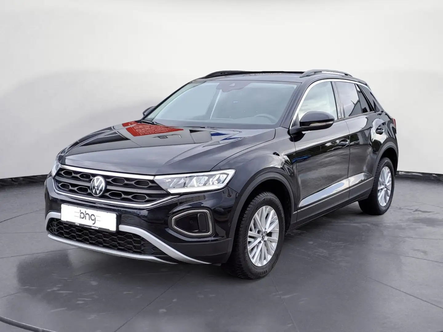 Volkswagen T-Roc 1.0 TSI Life SHZ PDC LED DAB NAVI Schwarz - 2