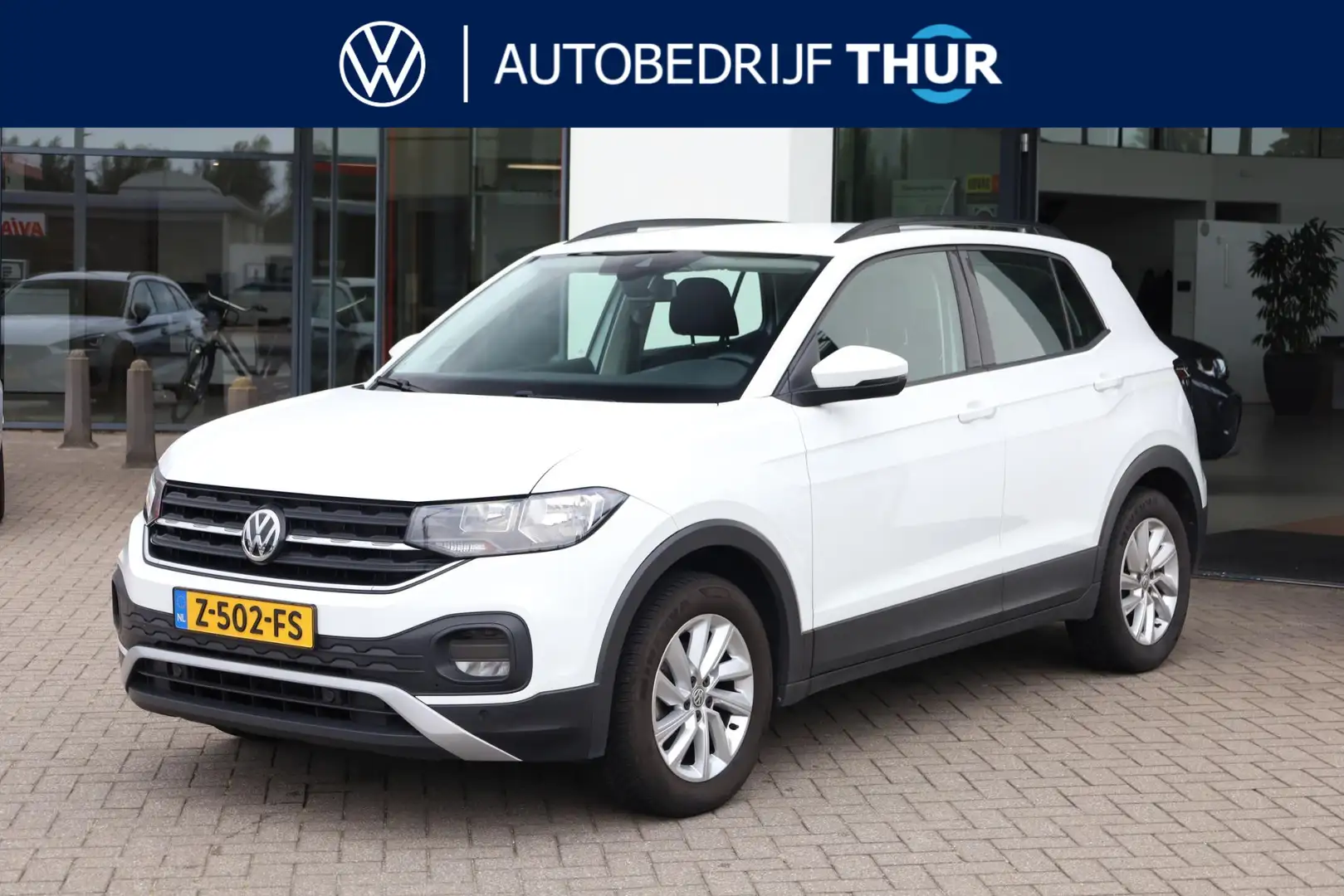 Volkswagen T-Cross 1.0 TSI Life parkeersensoren voor en achter, side Wit - 1