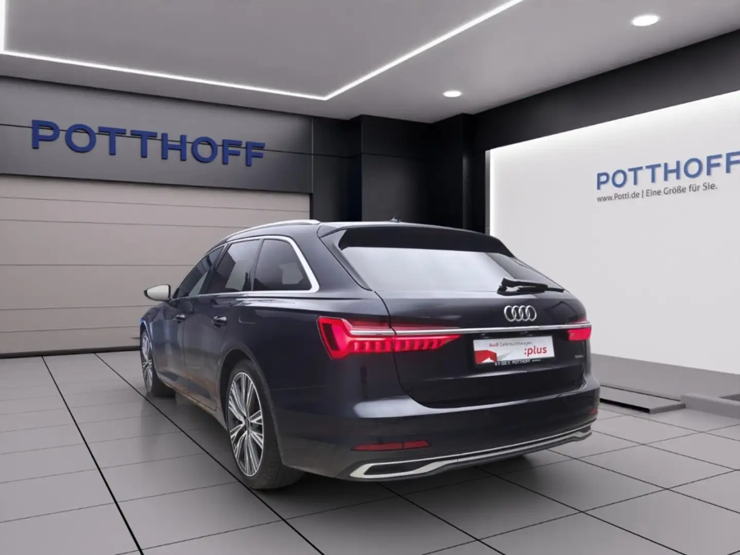 Audi A6 Avant 50 TFSIe Q ADVANCED AHK HD-MATRIX NAVI Blau - 2