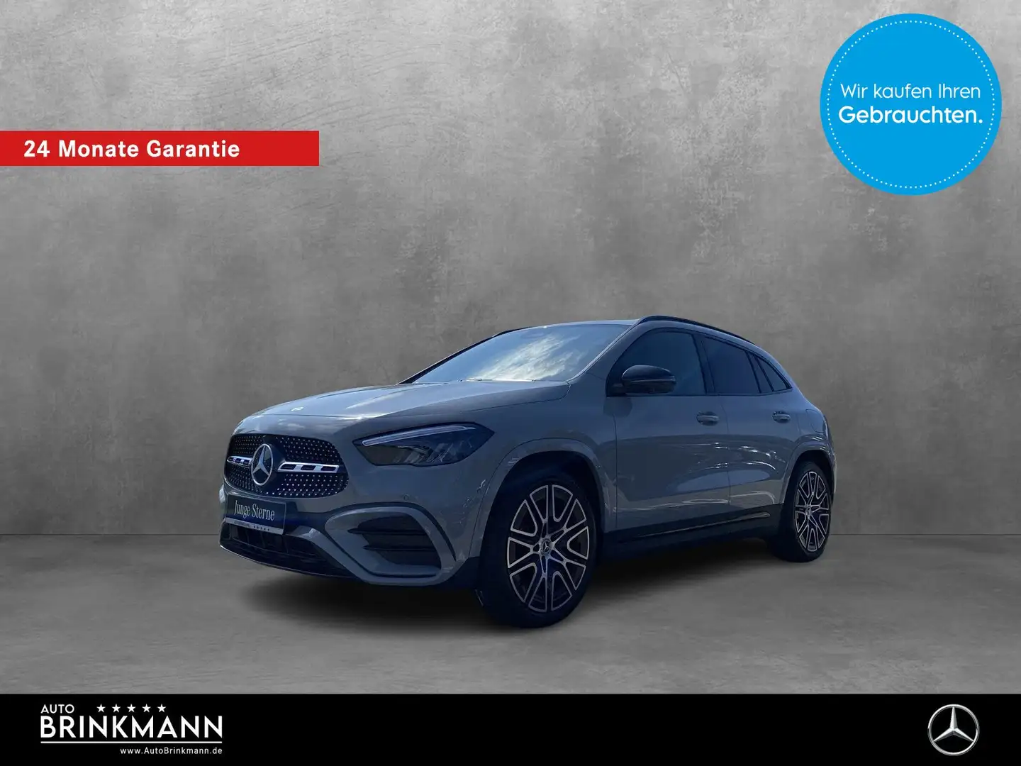 Mercedes-Benz GLA 200 GLA 200 d 4M AMG Line/Special Edition/AHK/EasyP Grau - 1