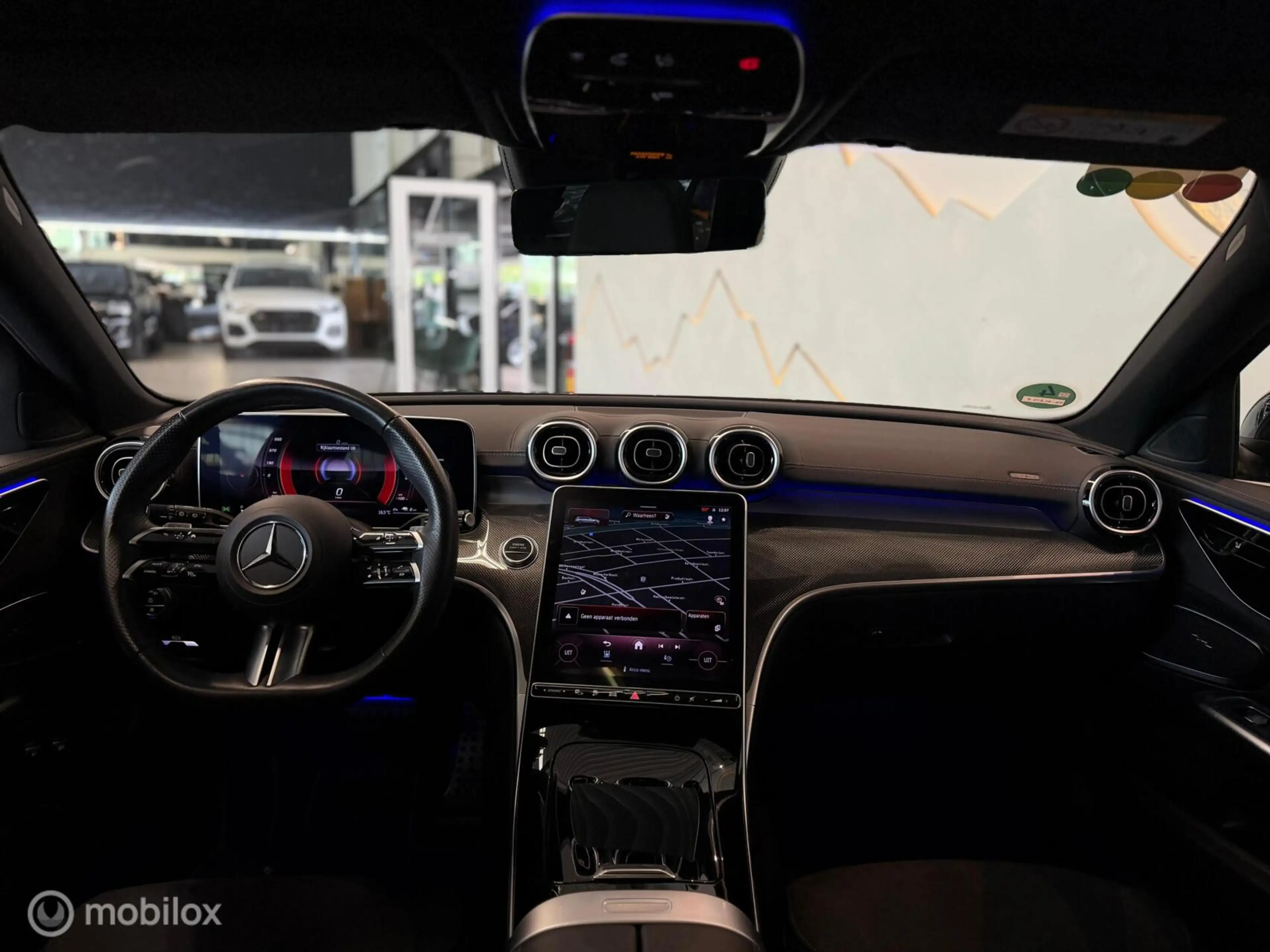 Mercedes-Benz C 300 Estate e AMG Line Panorama/Keyless/Night — photo 14